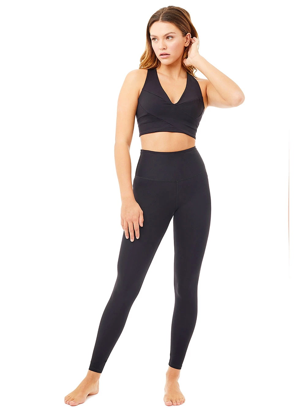 Mandala Criss Cross Bra (Black) All Tops 3 Mandala Criss Cross Bra (Black) All Tops