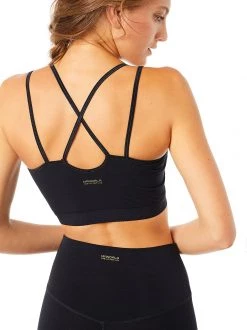 Mandala All Tops Slim Studio Bra (Black)