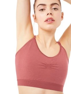 Mandala All Tops Slim Studio Bra (Mayan Red)