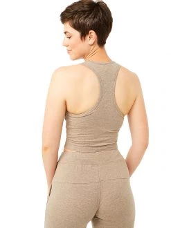 Mandala Racer Back Bra (Silver Lining)