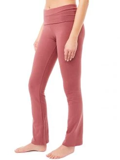 Mandala Classic Rolldown (Mayan Red), GOTS All Pants