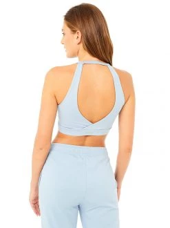 Mandala Halterneck Bra (Pure Water), GOTS All Tops