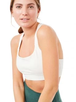 Mandala All Tops Cross Back Bra (Silk), GOTS