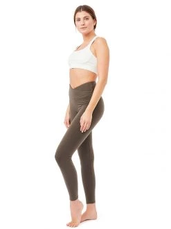 Mandala High Rise Wrap Leggings (Vinyl), GOTS