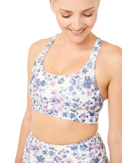 Mandala All Tops Printed Bra (Bouquet Print)