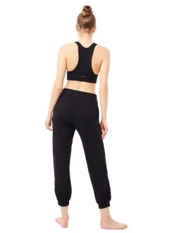 Mandala All Pants Side Ruffled Pant (Black), GOTS 9 Mandala All Pants Side Ruffled Pant (Black), GOTS