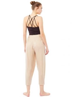 Mandala All Pants Vintage Style Yoga Pant (Sand) 9 Mandala All Pants Vintage Style Yoga Pant (Sand)