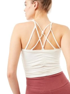 Mandala All Tops Cable Yoga Bra (Silk), GOTS 7 Mandala All Tops Cable Yoga Bra (Silk), GOTS