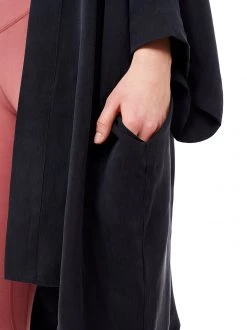 Mandala Yoga Kimono (Black) All Tops 8 Mandala Yoga Kimono (Black) All Tops