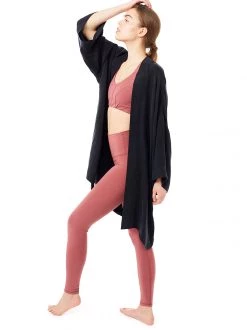 MANDALA Verkaufsladen 29 Mandala Yoga Kimono (Black) All Tops