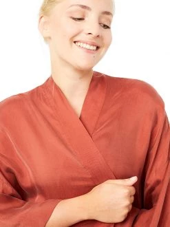 Mandala All Tops Yoga Kimono (Mayan Red)