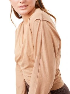 Mandala French Yoga Wrap (Biscuit)