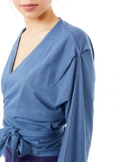 Mandala French Yoga Wrap (Blu Stone) 7 Mandala French Yoga Wrap (Blu Stone)