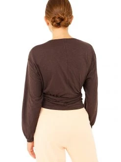 Mandala French Yoga Wrap (French Coffee)