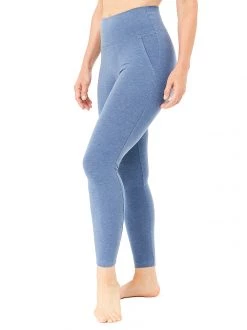 Mandala Cropped Pocket Tights (Riviera)