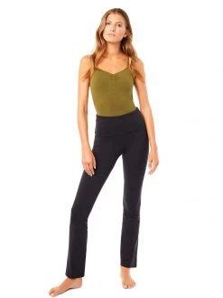 Mandala Classic Rolldown (Black), GOTS All Pants