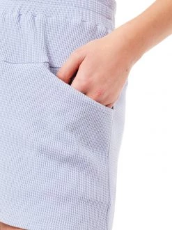 Mandala Dance Shorts (Fog Over Lake), GOTS