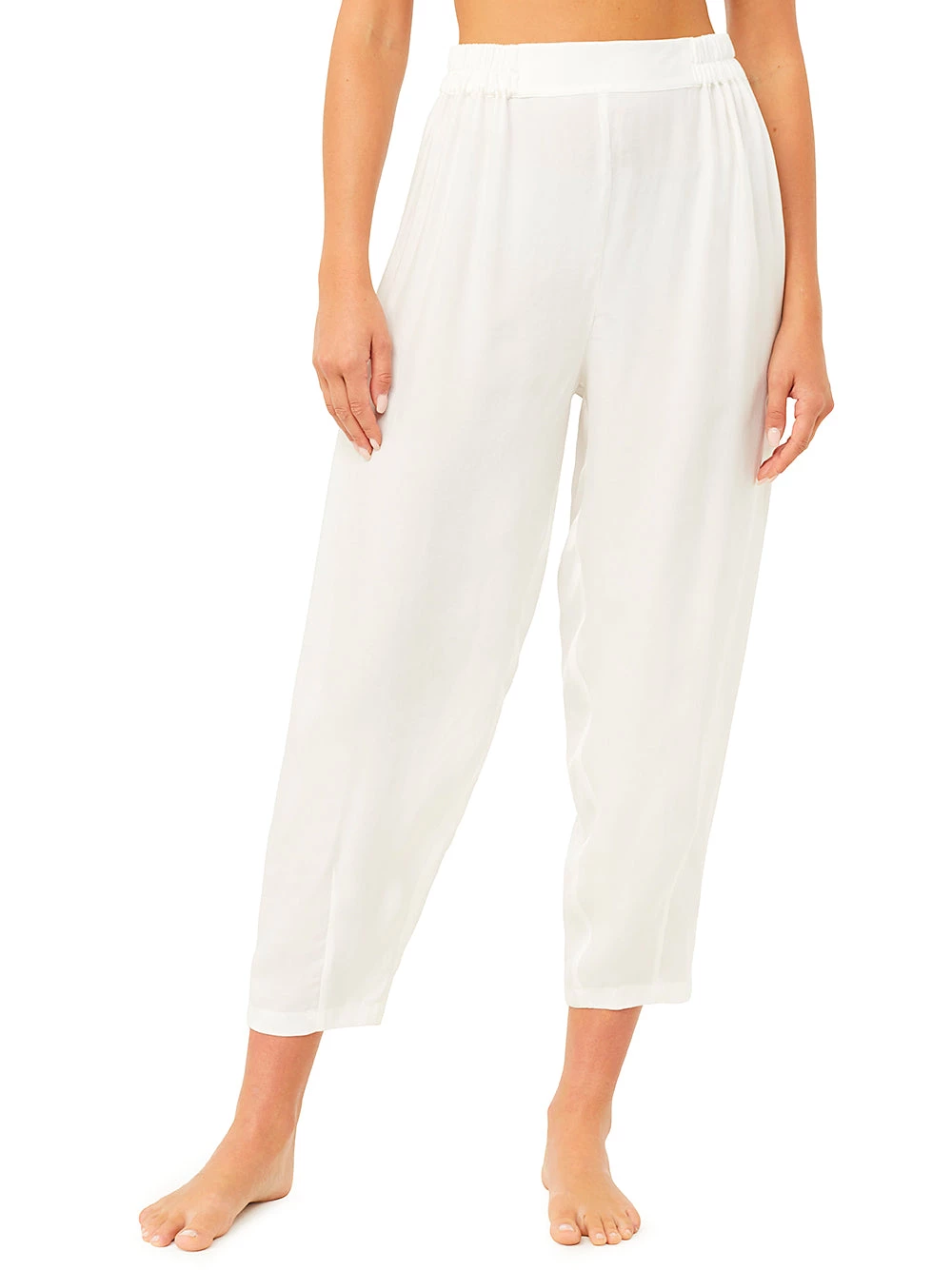 Mandala Vintage Style Yoga Pant (Off White) 1 Mandala Vintage Style Yoga Pant (Off White)