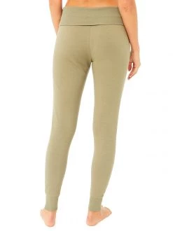 Mandala Roll Over Track Pants (Forest Track), GOTS