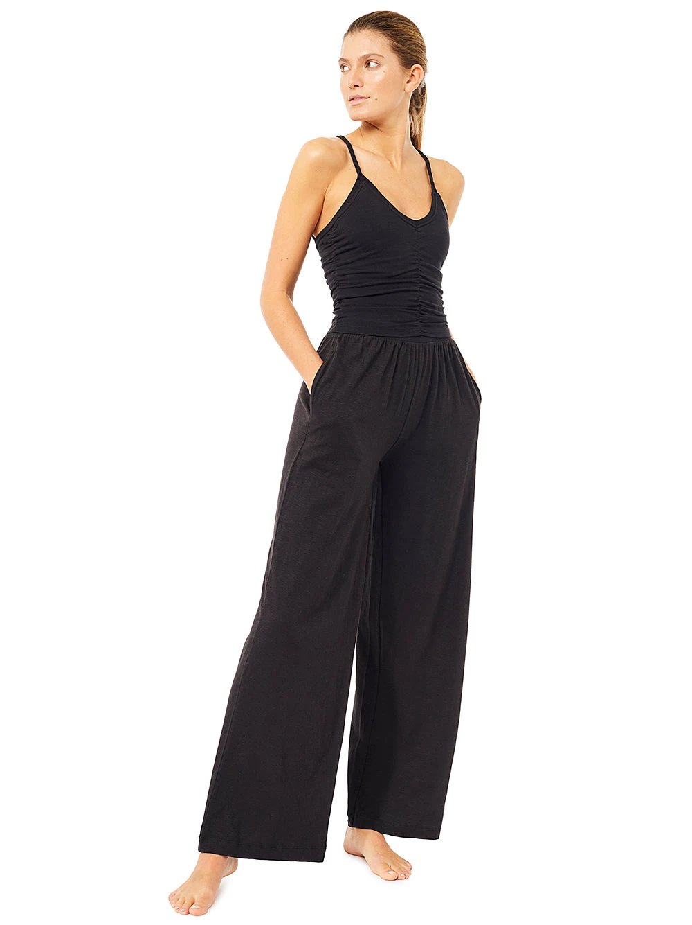 Mandala Extra Wide Pants (Black) 5 Mandala Extra Wide Pants (Black)