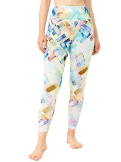 MANDALA Verkaufsladen 9 Mandala Printed Tencel Leggings (Scribbles Print)