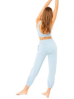 Mandala Side Ruffled Pant (Pure Water), GOTS All Pants 7 Mandala Side Ruffled Pant (Pure Water), GOTS All Pants