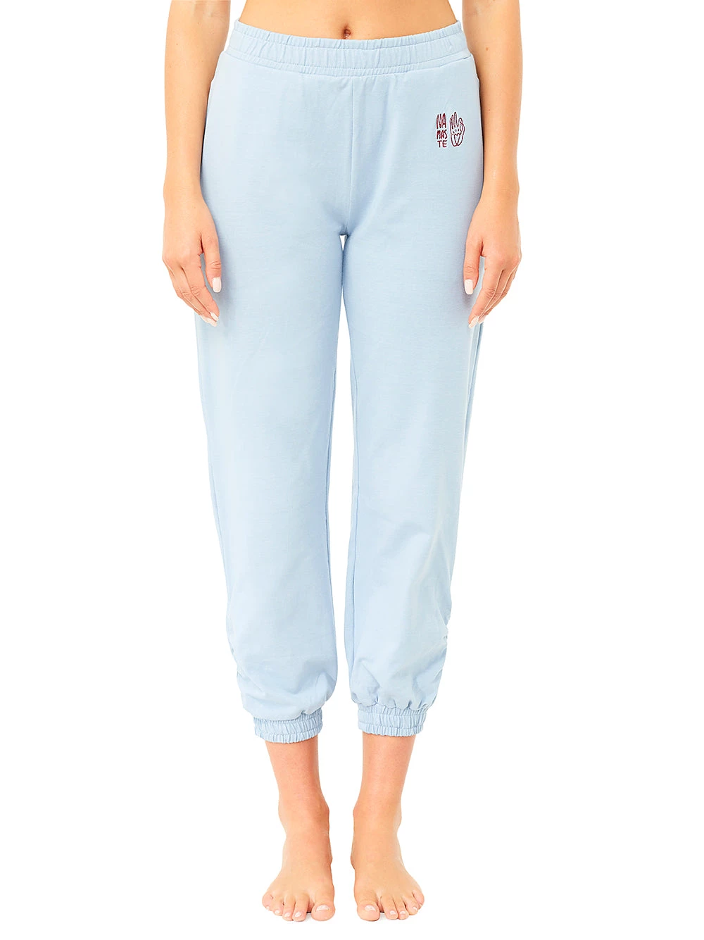 Mandala Side Ruffled Pant (Pure Water), GOTS All Pants 3 Mandala Side Ruffled Pant (Pure Water), GOTS All Pants