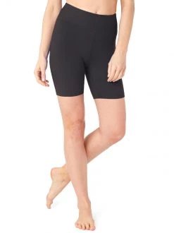 Mandala Biker Shorts (Black) All Pants