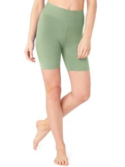 Mandala All Pants Biker Shorts (Khaki)