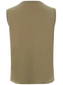 Mandala Solid Tank (Forest Track), GOTS