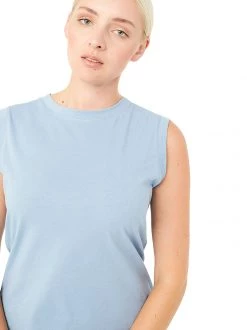 Mandala Solid Tank (Pure Water), GOTS All Tops