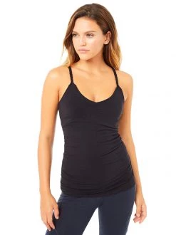 Mandala All Tops Cable Yoga Top (Black), GOTS 7 Mandala All Tops Cable Yoga Top (Black), GOTS