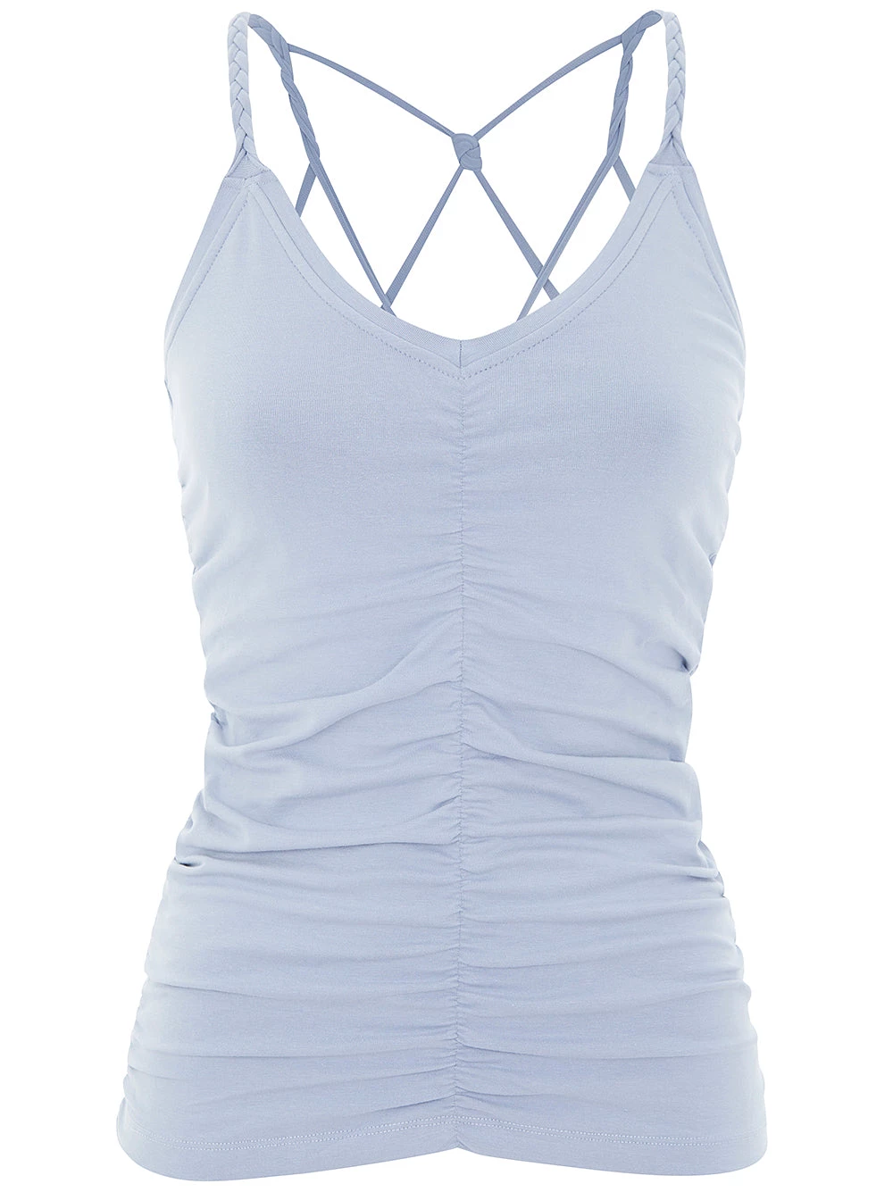 Mandala All Tops Cable Yoga Top (Pure Water), GOTS 1 Mandala All Tops Cable Yoga Top (Pure Water), GOTS