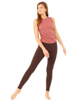 Mandala Side Ruffled Top (Mayan Red) All Tops 6 Mandala Side Ruffled Top (Mayan Red) All Tops