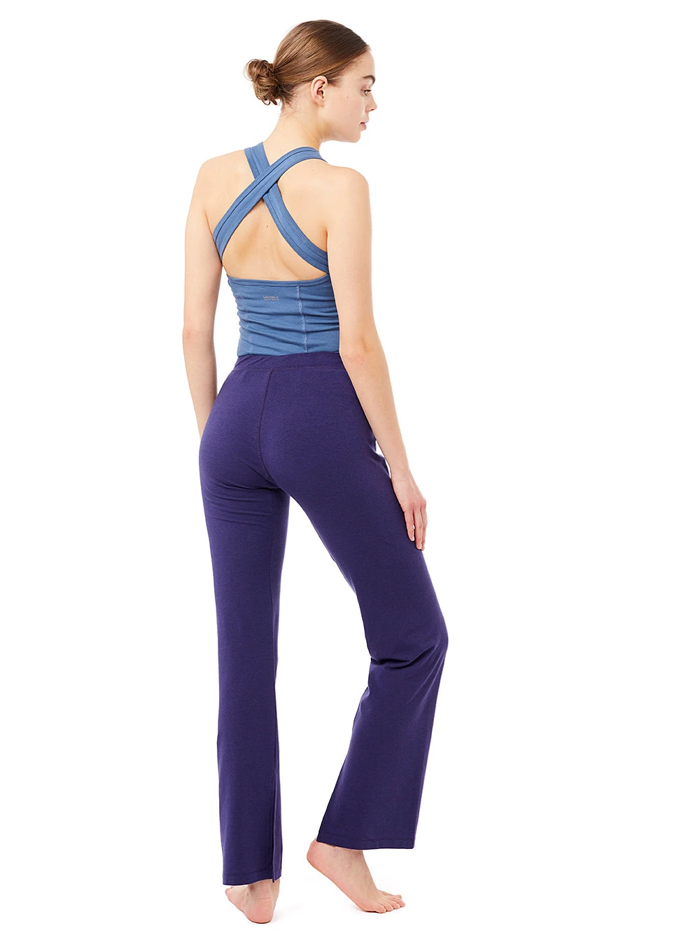 Mandala Back Strapped Top (Blu Stone), GOTS 5 Mandala Back Strapped Top (Blu Stone), GOTS