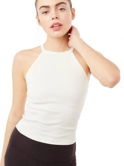 MANDALA Verkaufsladen 13 Mandala Ribbed Halterneck (Silk), GOTS All Tops