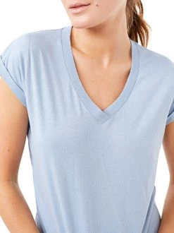Mandala Easy V-Neck (Pure Water), GOTS